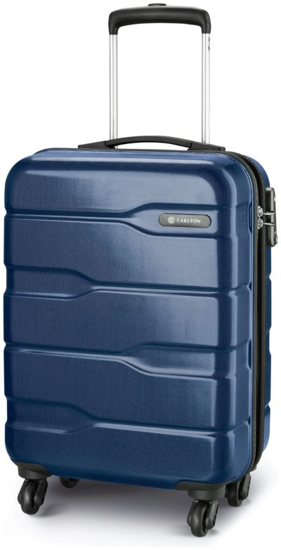 Carlton - Cayenne Small 4 Wheel Spinner Case - Midnight Blue